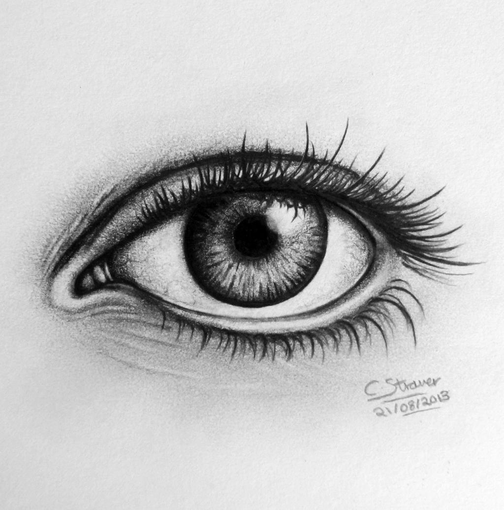 Realistic Eye Drawing by LethalChris on DeviantArt