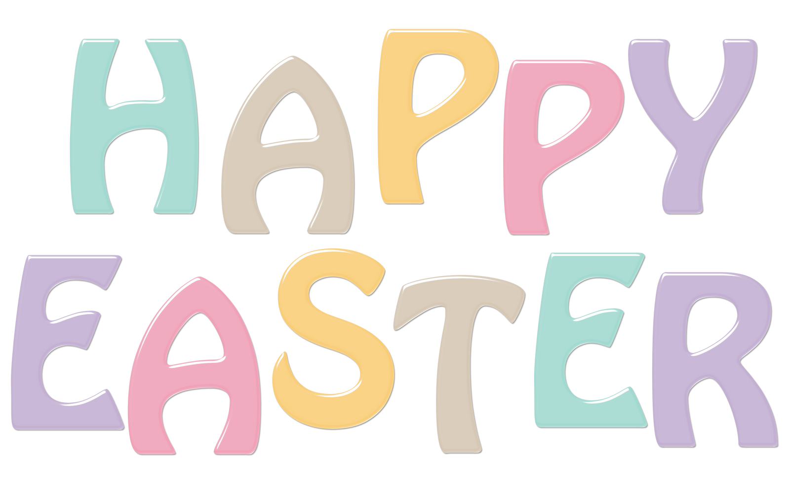 Happy Easter Words To Print