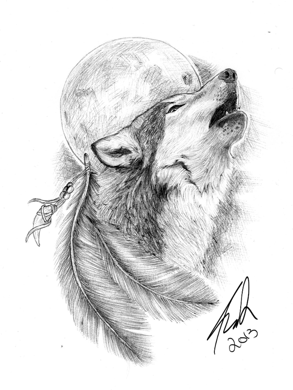 Wolf Tattoo by AMCDesign on DeviantArt