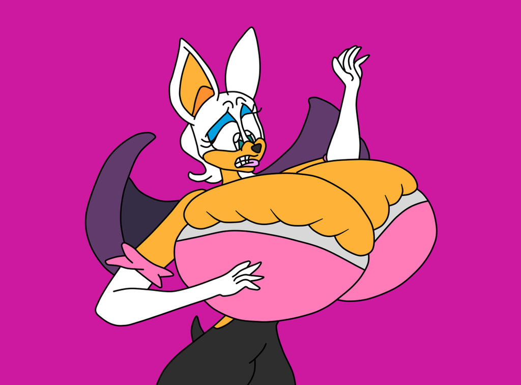Rouge The Bat Breast Expansion