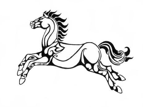 The Celtic horse can be considered a representation of fertility, sexuality,