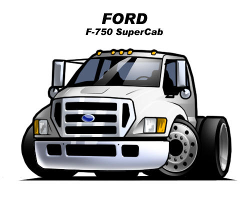 Chibi Ford F750 by CGVickers on deviantART