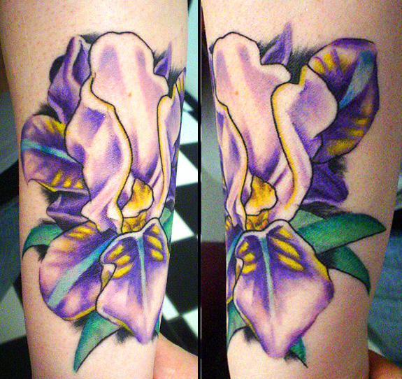 orchid i tried | Flower Tattoo