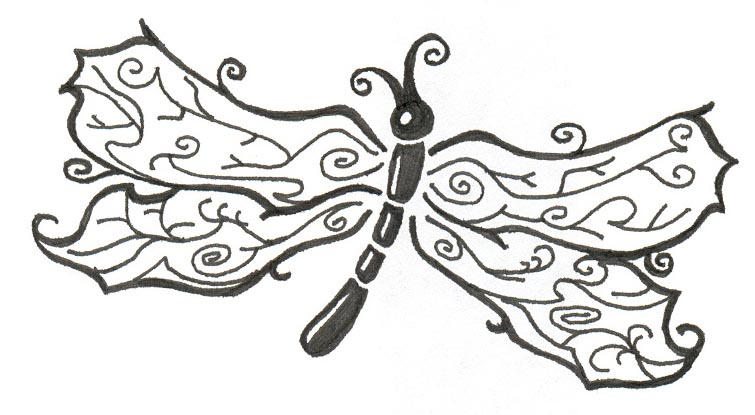 dragonfly. - dragonfly tattoo