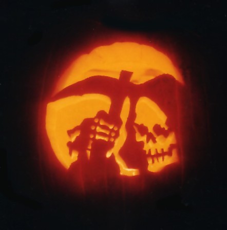 Grim Reaper Pumpkin by ~Kamose on deviantART