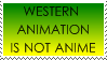 Western Cartoons are Not Anime by jocund-slumber