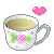 FREE AV - Pretty Tea Cup by Sophibelle