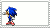 Sonic Artist Stamp by Aaron-The-Hybrid