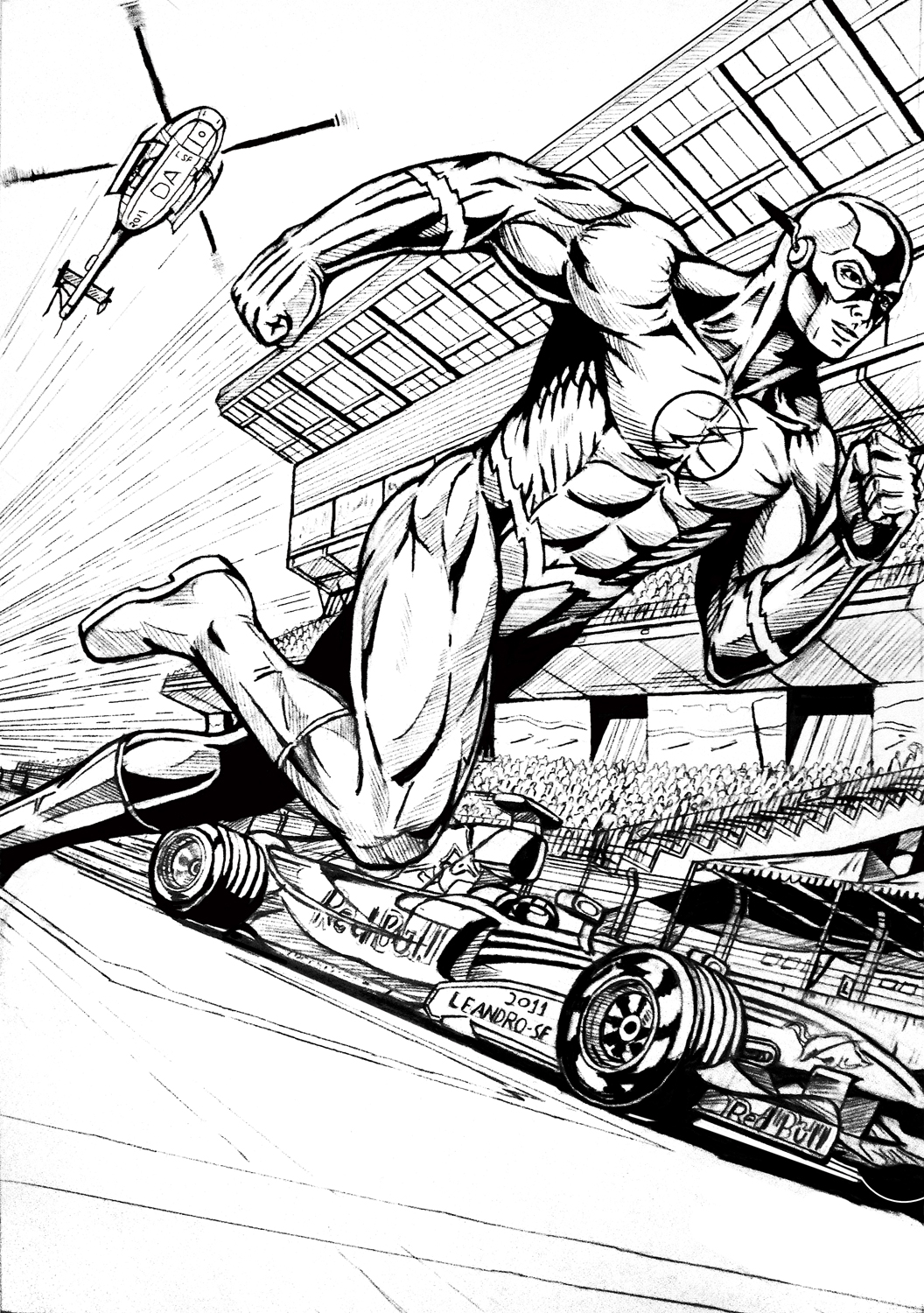 Coloring Pages From The Flash Zoom Coloring Pages