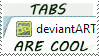Tabs Are Cool