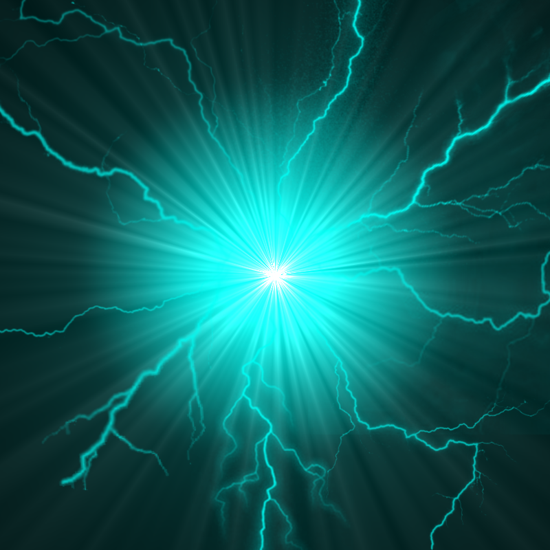 Teal Lightning Ball by SizzleLizzle on DeviantArt