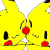 Pikachus nuzzles cheeks