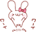 Bunny Emoji-17 (Hurray Cute) [V1] by Jerikuto