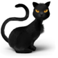 Black Cat by Sugaree33-Art