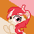 Gift: Strawberry Twist clapping icon