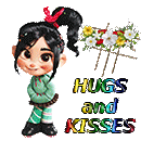HUGS and KISSES by KmyGraphic