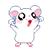 Hamtaro Mouse Emoji-03 (Squee) [V1]