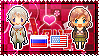 APH: Russia x Fem!America Stamp by Cioccoreto