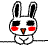 Bunny Emoji-90 (Happiness) [V5]