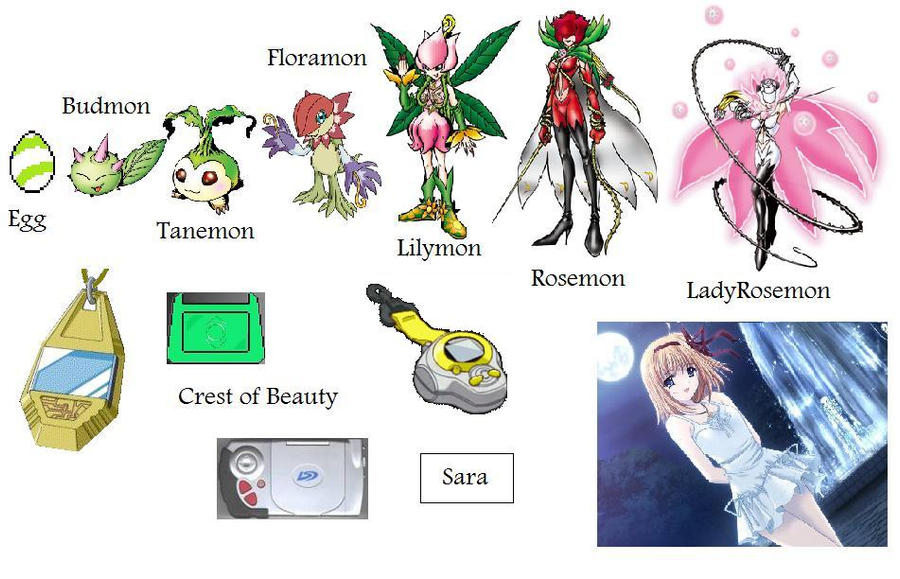 Sara's Digimon Chart by terranakari on DeviantArt
