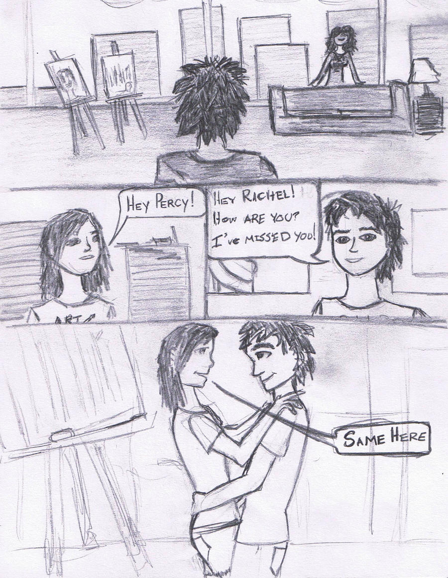 Percy Jackson and Rachel Dare by bcle11 on DeviantArt