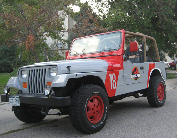 Jurassic Park Jeep Wrangler 08 by Boomerjinks on DeviantArt