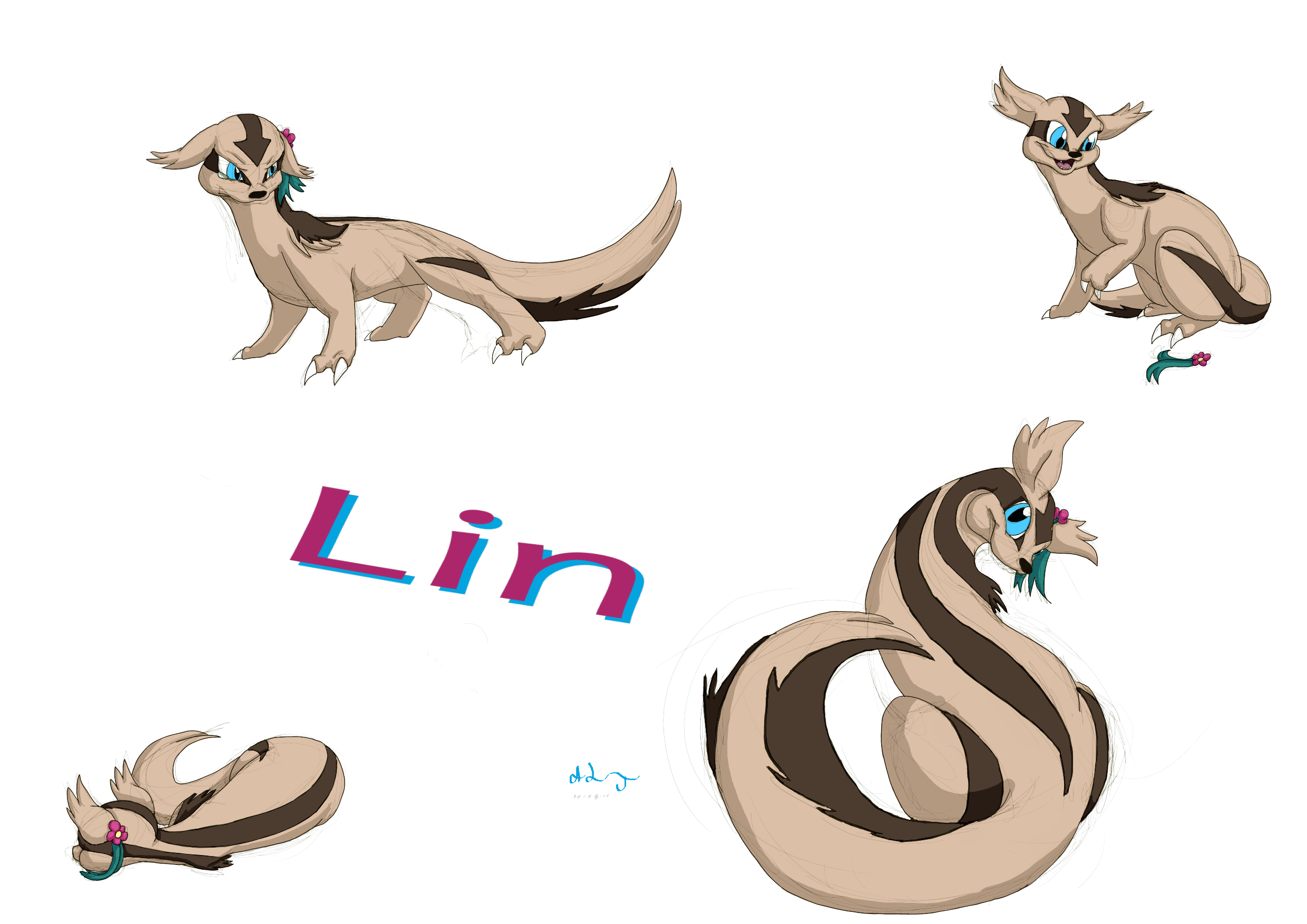 :RQ: Lin the Linoone by Cattensu on DeviantArt