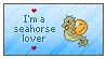 I'm a seahorse lover by pjuk