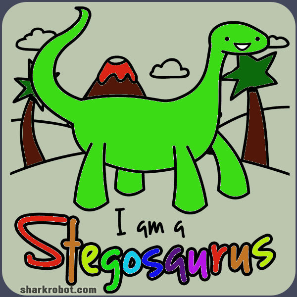 i am a stegosaurus by 27dragonlover on DeviantArt