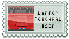 Laptop Touchpad User -Stamp- by hixdei-love