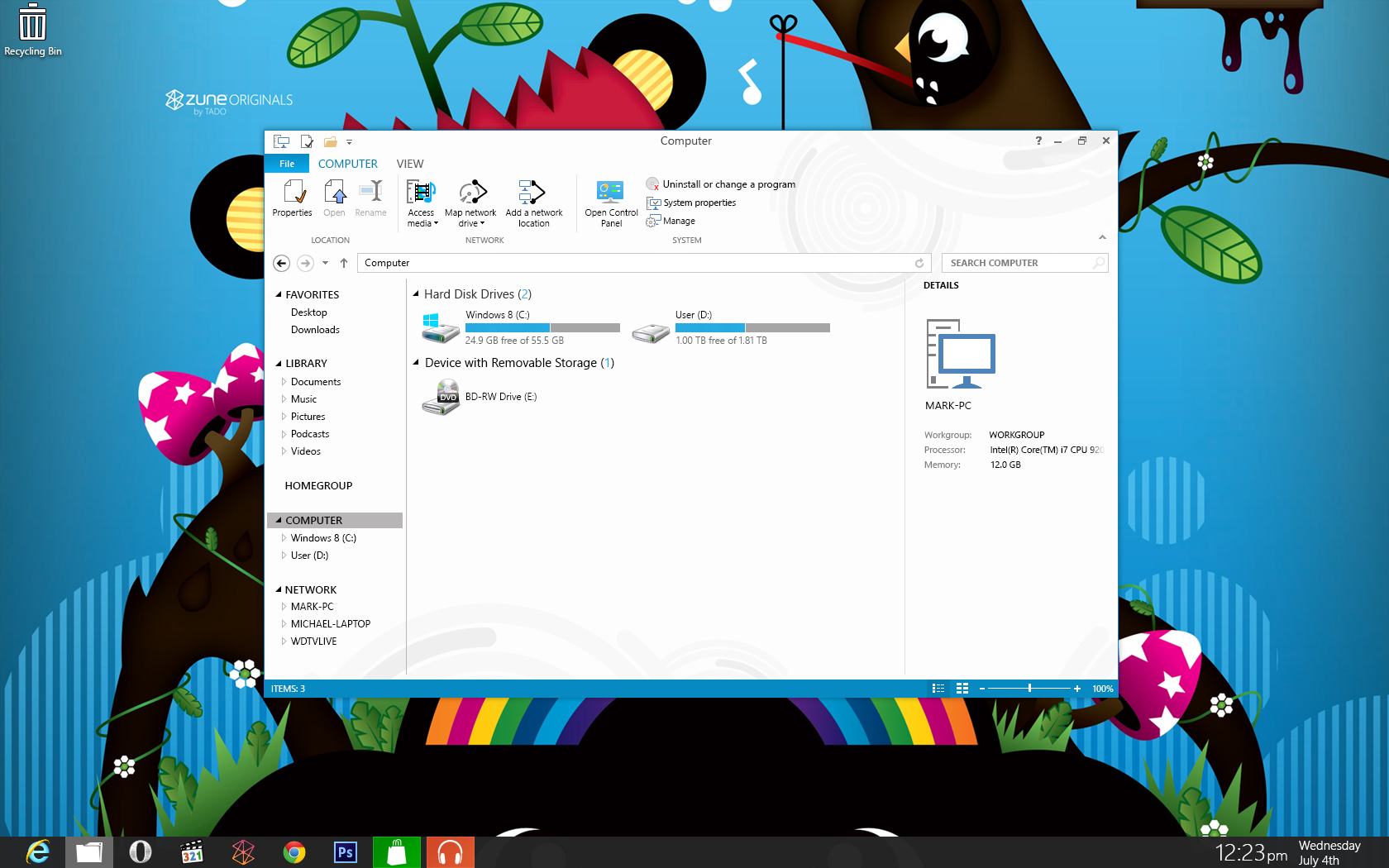 windows 8 desktop computer