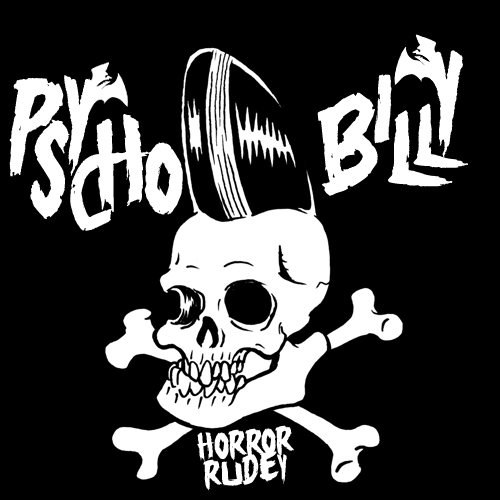 Psychobilly skull animation by HorrorRudey