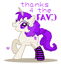 Thanks for Fav Pony 2 by SammyJackles