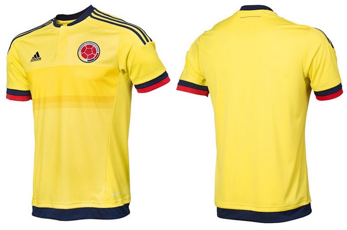 Colombia new jersey for 2015 Copa America
