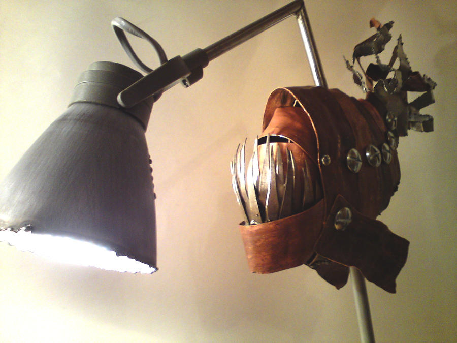 Angler Fish Lamp by skibbic on DeviantArt