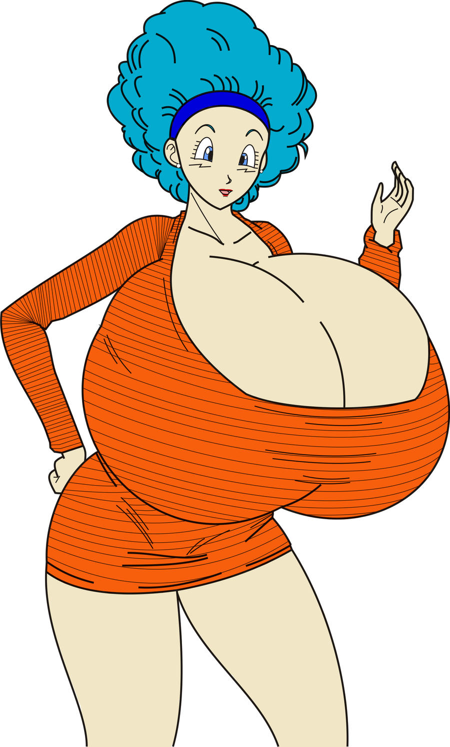 Young bulma color by toshiso on DeviantArt