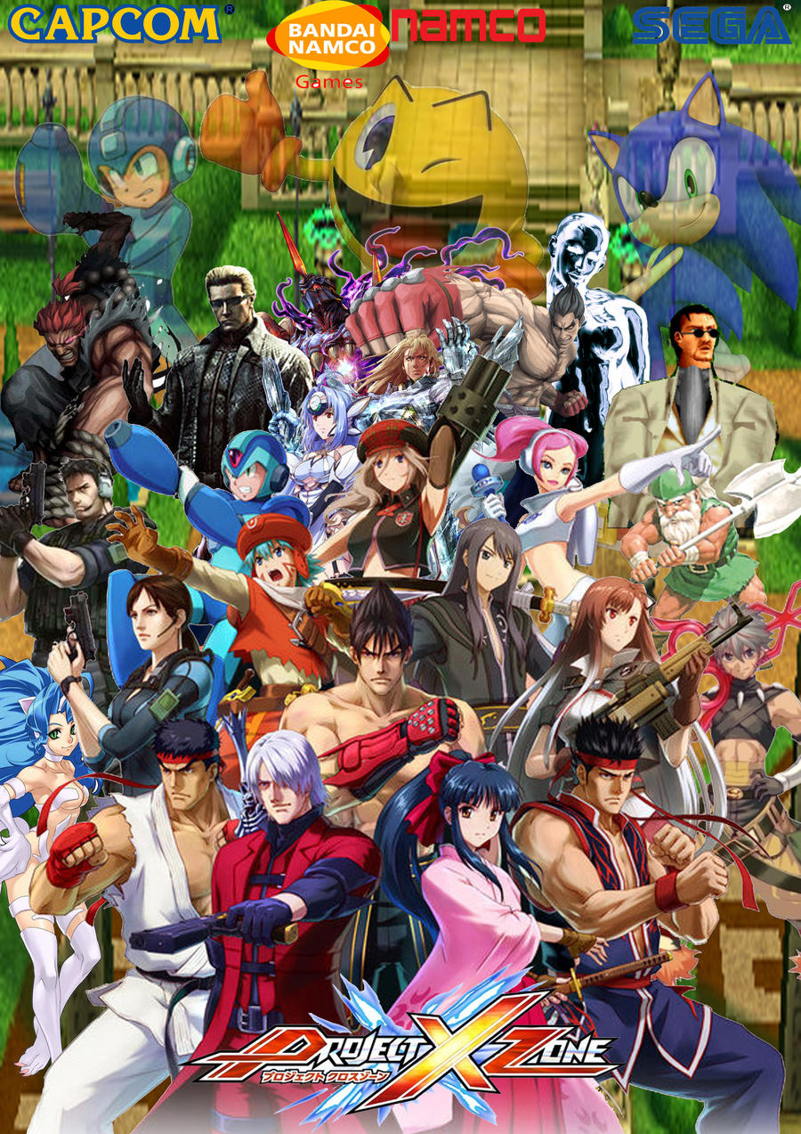 Project X Zone cover by SuperSaiyanCrash on DeviantArt