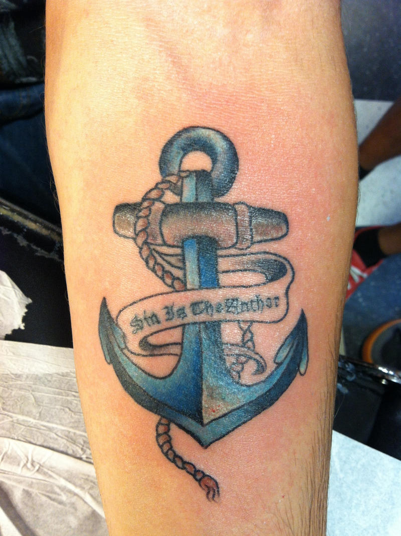 Anchor tattoo by Papalos on DeviantArt