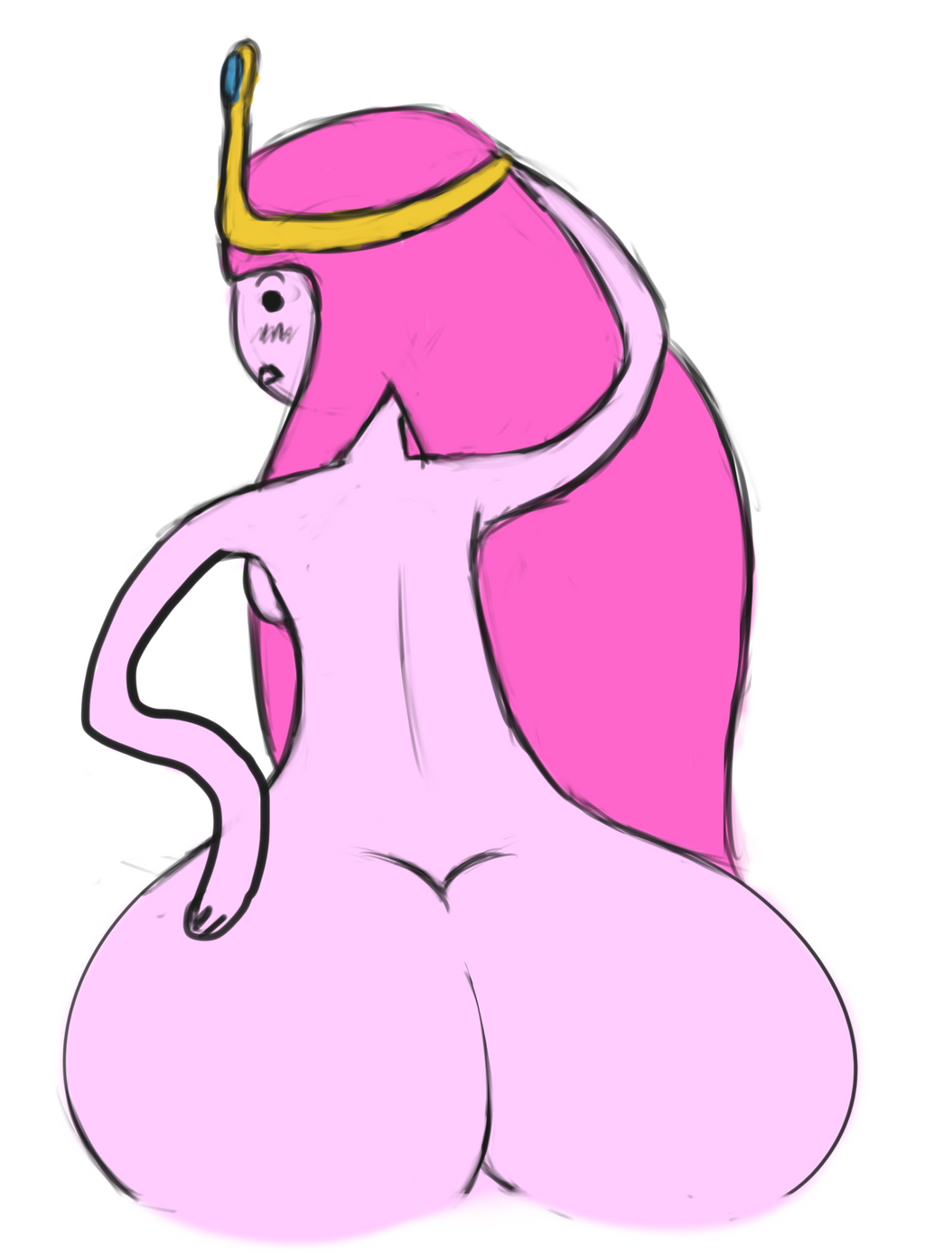 princess bubblegum butt expansion