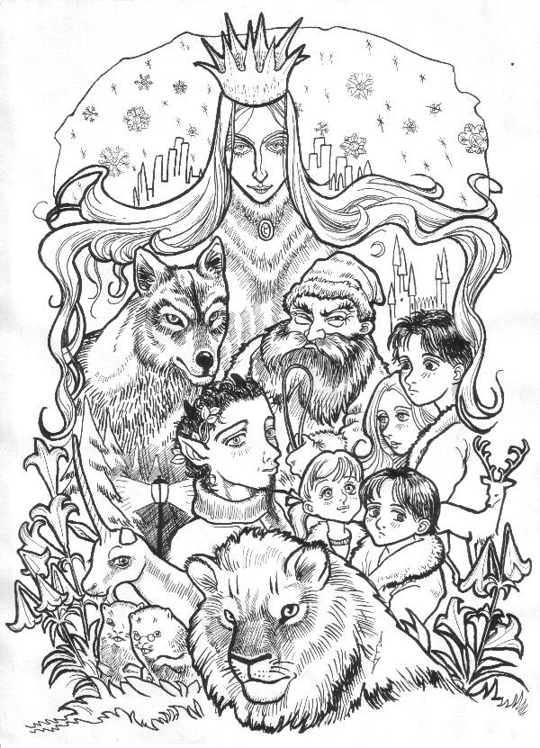 narnia characters coloring pages - photo #30